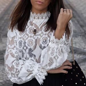New Gorgeous Boho Lace Top